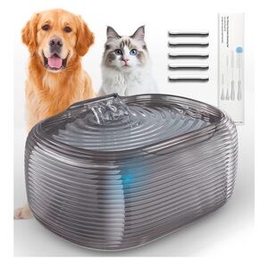 Dog Water Fountain for Large Dogs, Dog Fountain Water Bowl